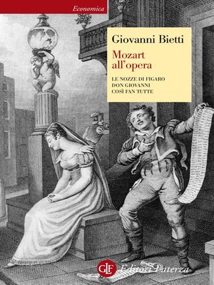 cover image of Mozart all'opera